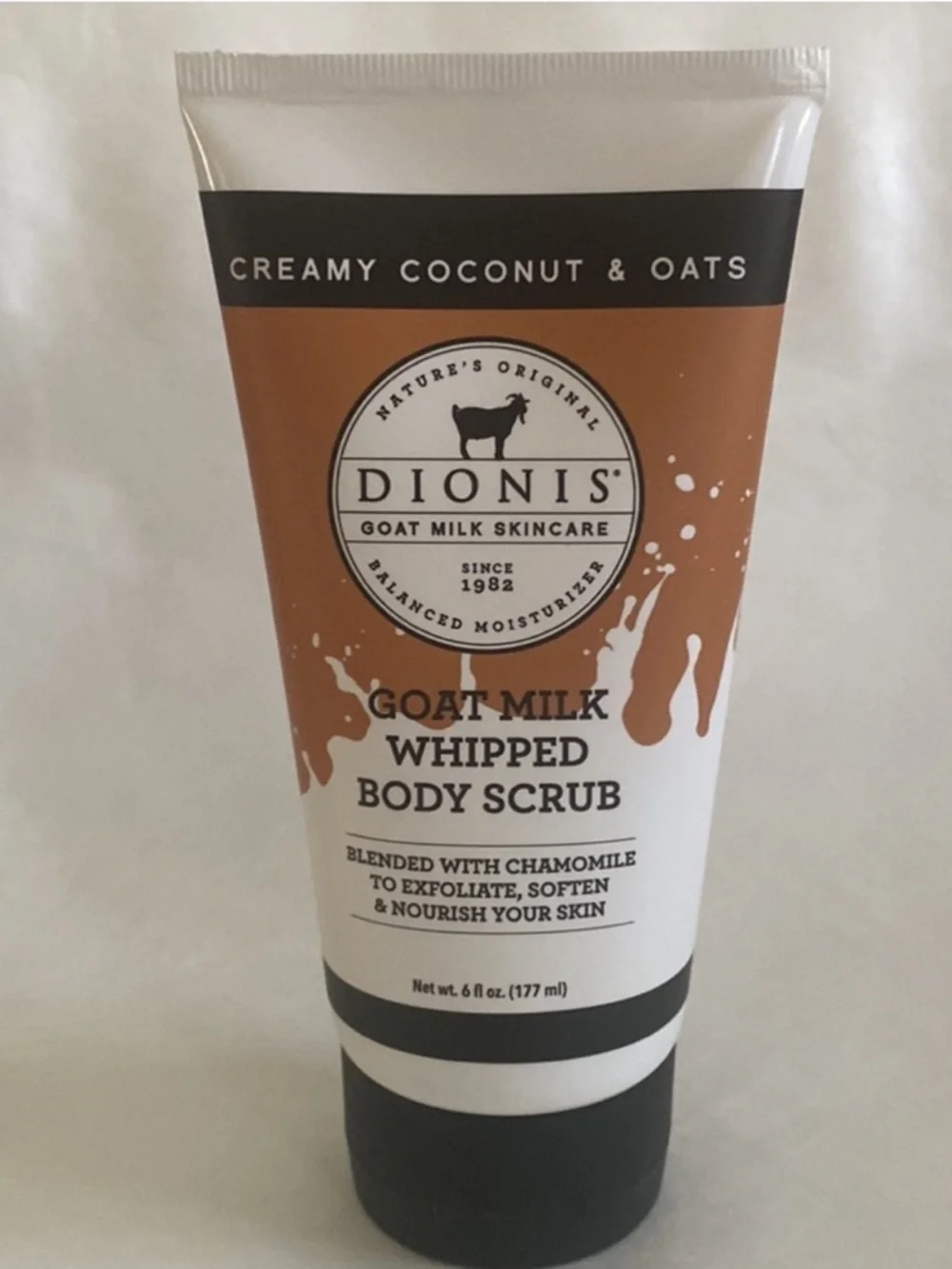 DIONIS Creamy Coconut & Oats Whipped Goat Milk Body Scrub 5oz NIP
